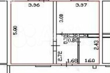 1-к квартира, 37 м², 16/16 эт.